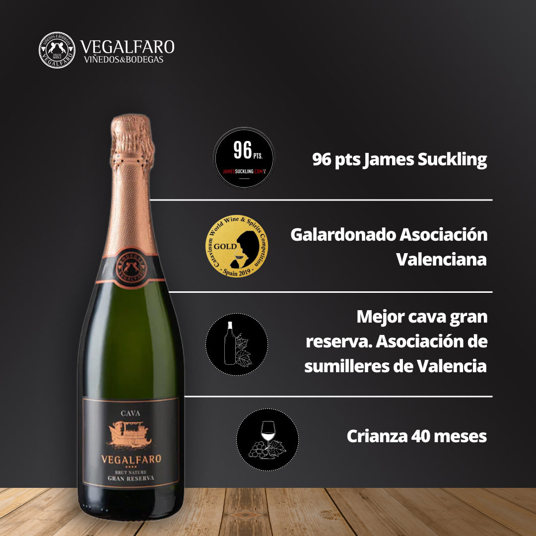 Vegalfaro Cava Brut Nature Gran Reserva