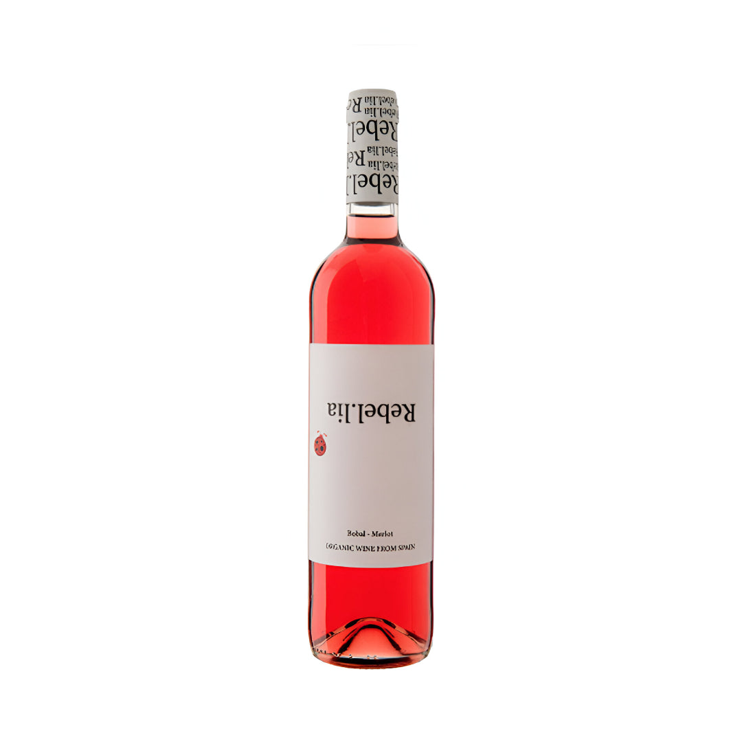 Rebel.llia rosado vino directo de la bodega vegalfaro. Rebel.lia se rebela contra las normas, pero sin romperlas, y se muestra libre de expresarse tal y como se ha comportado ese año, siempre fiel a su filosofía de expresar la añada.